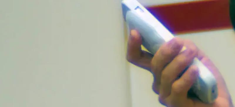 Smartphone operation while riding a bicycle